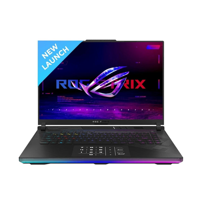 ASUS ROG STRIX SCAR 16 (2024), INTEL CORE I9 14900HX 14TH GEN, 16 INCH(40.64CM) 2.5K QHD+240HZ, GAMING LAPTOP (32GB DDR5/2TB SSD/16GB RTX 4090/WIN11/PER - KEY RGB/90WHR/BLACK/2.65KG),G634JYR - RA001WS - SWIFT PERIPHERALS90NR0IJ2-M002M0