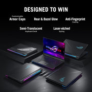 ASUS ROG STRIX SCAR 16 (2024), INTEL CORE I9 14900HX 14TH GEN, 16"(40.64CM) 2.5K QHD+240HZ, GAMING LAPTOP (32GB DDR5/2TB SSD/12GB RTX 4080/WIN11/PER - KEY RGB/90WHR/BLACK/2.65KG),G634JZR - CM932WS - SWIFT PERIPHERALSG634JZR-CM932WS