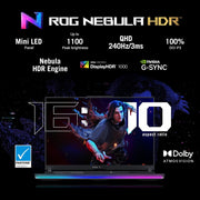 ASUS ROG STRIX SCAR 16 (2024), INTEL CORE I9 14900HX 14TH GEN, 16"(40.64CM) 2.5K QHD+240HZ, GAMING LAPTOP (32GB DDR5/2TB SSD/12GB RTX 4080/WIN11/PER - KEY RGB/90WHR/BLACK/2.65KG),G634JZR - CM932WS - SWIFT PERIPHERALSG634JZR-CM932WS