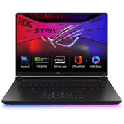 ASUS ROG STRIX SCAR 16, GAMING LAPTOP, INTEL CORE ULTRA 9 275HX, RTX 5090 GPU (32GB/2TB/40.64 CMS (16) 2.5K/WINDOWS 11 HOME/OFFICE HOME 2024 + M365 BASIC (1 YEAR VALIDITY) G635LX - RW158WS - SWIFT PERIPHERALS1094118