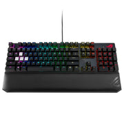 ASUS ROG Strix Scope Deluxe RGB Mechanical Keyboard with Cherry MX Red Switch and On - Board Memory - SWIFT PERIPHERALS90MP01I0-B0UA00
