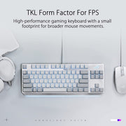 ASUS ROG Strix Scope NX TKL Moonlight White RGB Mechanical Keyboard - SWIFT PERIPHERALSX806-STRIX-SCOPE-NX-TKL-ML-NXRD-US