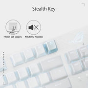 ASUS ROG Strix Scope NX TKL Moonlight White RGB Mechanical Keyboard - SWIFT PERIPHERALSX806-STRIX-SCOPE-NX-TKL-ML-NXRD-US