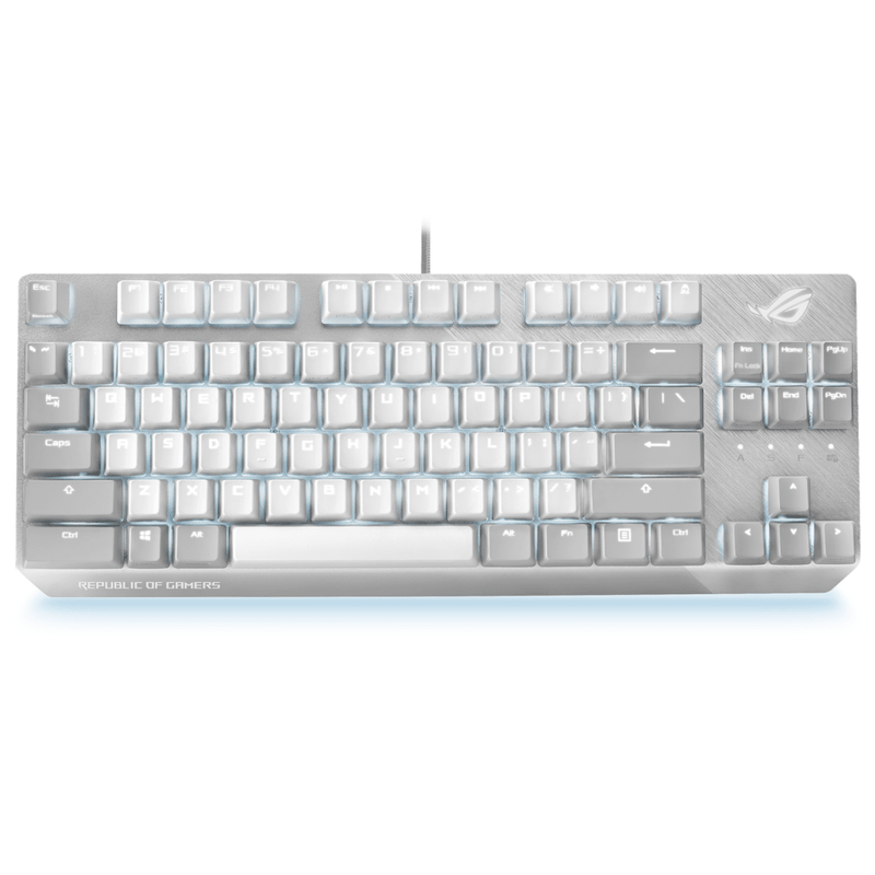 ASUS ROG Strix Scope NX TKL Moonlight White RGB Mechanical Keyboard - SWIFT PERIPHERALSX806-STRIX-SCOPE-NX-TKL-ML-NXRD-US