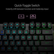 ASUS ROG STRIX SCOPE RX MECHANICAL GAMING KEYBOARD - SWIFT PERIPHERALS103719