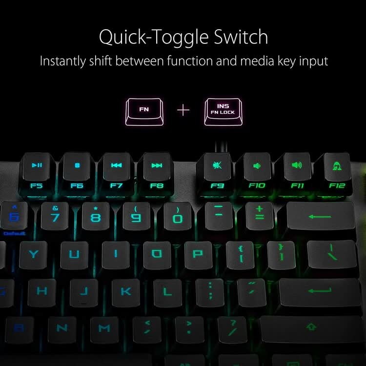 ASUS ROG STRIX SCOPE RX MECHANICAL GAMING KEYBOARD - SWIFT PERIPHERALS103719