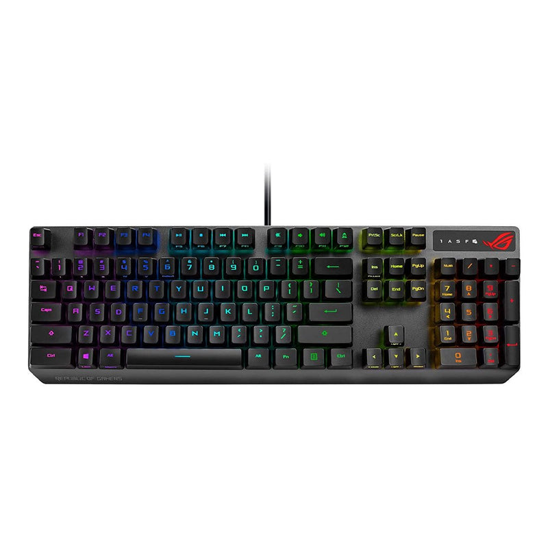 Asus ROG Strix Scope RX Optical Mechanical Gaming Keyboard with IP56 Water Resistance and Stealth Key - SWIFT PERIPHERALSROG-Strix-Scope-RX