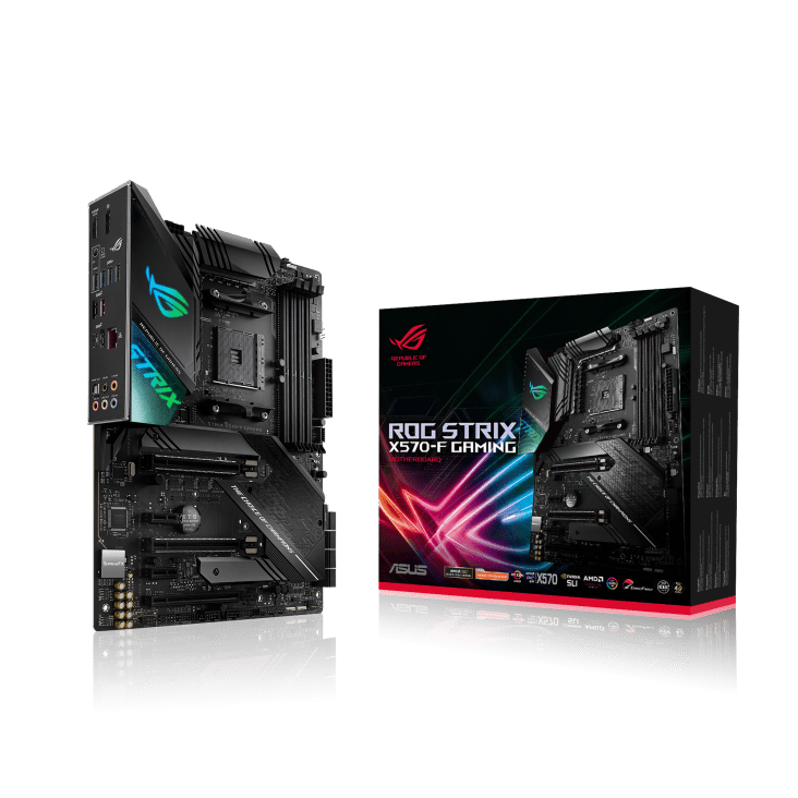 ASUS ROG STRIX X570 F GAMING AMD AM4 MOTHERBOARD - SWIFT PERIPHERALS101178