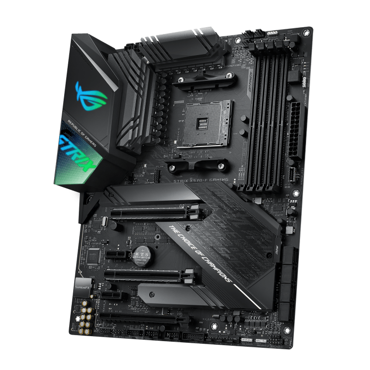 ASUS ROG STRIX X570 F GAMING AMD AM4 MOTHERBOARD - SWIFT PERIPHERALS101178