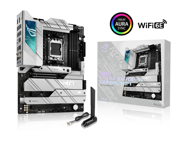 ASUS ROG STRIX X670E - A GAMING WIFI AMD AM5 MOTHERBOARD - SWIFT PERIPHERALS1083527