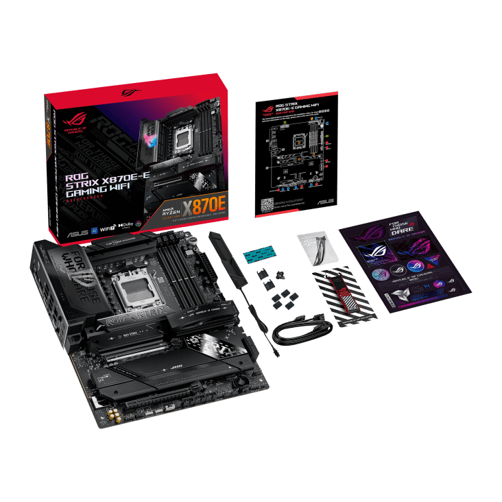 ASUS ROG STRIX X870E - E GAMING WIFI MOTHERBOARD - SWIFT PERIPHERALS1090587