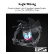 ASUS ROG STRIX XF 120 Whisper Quiet 120mm 4 - Pin PWM Case Fan - SWIFT PERIPHERALSROG-STRIX-XF120