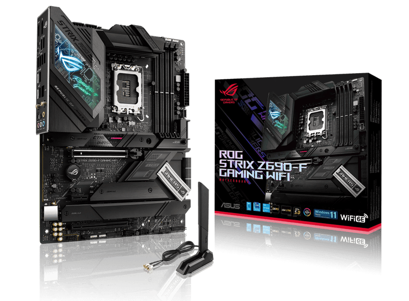 ASUS ROG STRIX Z690 - F DDR5 GAMING WIFI INTEL LGA1700 MOTHERBOARD - SWIFT PERIPHERALS107148