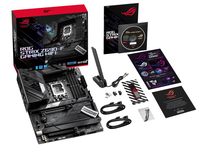 ASUS ROG STRIX Z690 - F DDR5 GAMING WIFI INTEL LGA1700 MOTHERBOARD - SWIFT PERIPHERALS107148