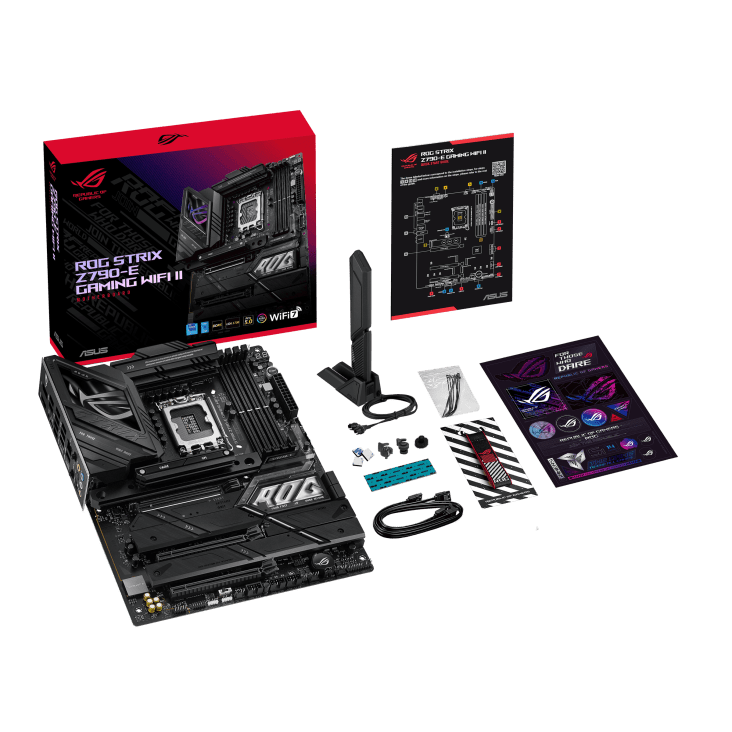 ASUS ROG STRIX Z790 - E GAMING WIFI II MOTHERBOARD - SWIFT PERIPHERALS1089680