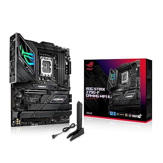 ASUS ROG Strix Z790 - F Gaming WiFi II LGA 1700 ATX Motherboard - SWIFT PERIPHERALS‎ROG STRIX Z790-F GAMING WIFI II