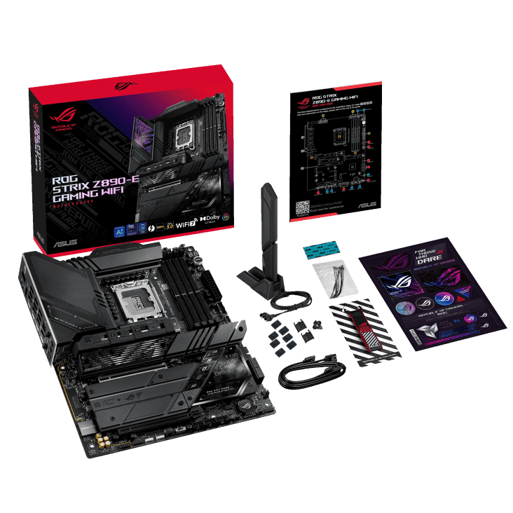 ASUS ROG STRIX Z890 - E GAMING WIFI INTEL Z890 CHIPSET MOTHERBOARD - SWIFT PERIPHERALS1091225