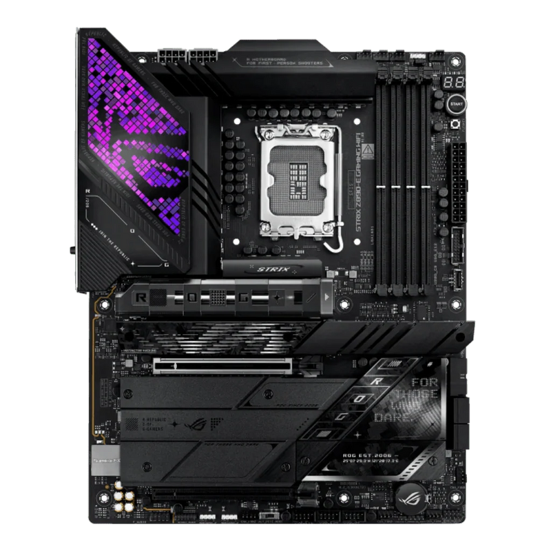 ASUS ROG STRIX Z890 - E GAMING WIFI LGA1851 DDR5 ATX Motherboard - SWIFT PERIPHERALSROG-STRIX-Z890-E-GAMING-WIFI