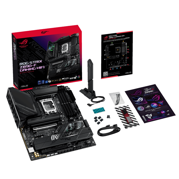 ASUS ROG STRIX Z890 - F GAMING WIFI INTEL Z890 CHIPSET MOTHERBOARD - SWIFT PERIPHERALS1091226