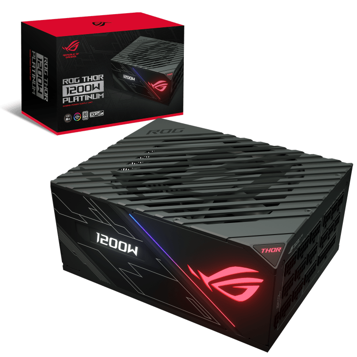 ASUS ROG THOR 1200W 1200P 80 PLUS PLATINUM FULLY MODULAR SMPS - SWIFT PERIPHERALS105004