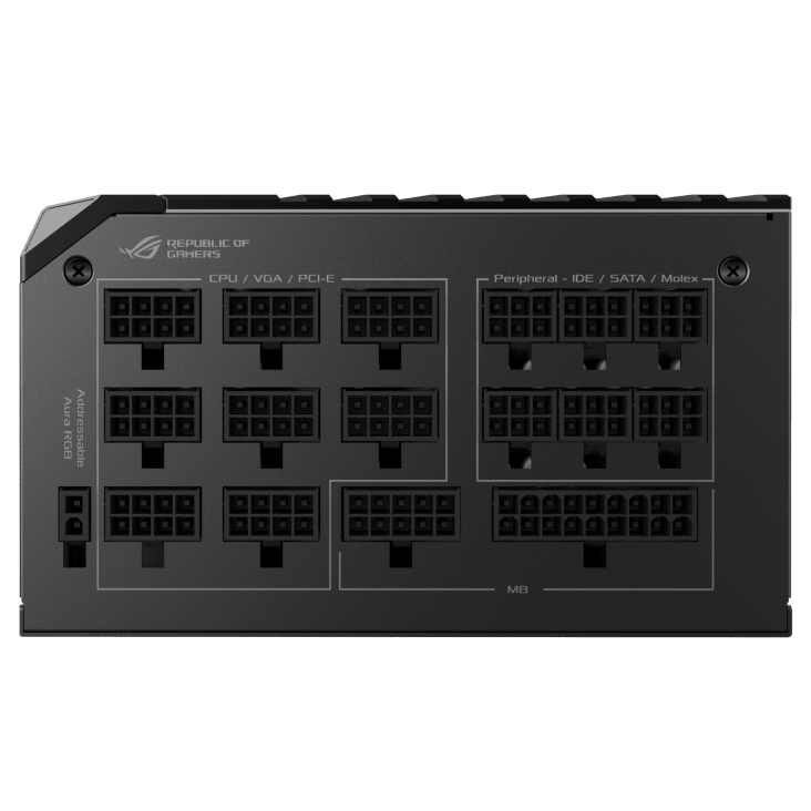 ASUS ROG THOR 1200W 1200P 80 PLUS PLATINUM FULLY MODULAR SMPS - SWIFT PERIPHERALS105004