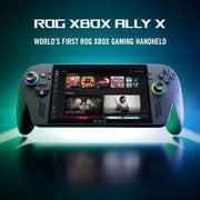 ASUS ROG Xbox Ally X, AMD Ryzen AI Z2 Extreme, 24GB LPDDR5X Dual Channel Memory, 1TB SSD, AMD Radeon Graphics, 7 Inch FHD, Win 11 Home, Black, RC73XA - NH016W - SWIFT PERIPHERALS1096920