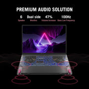 ASUS ROG ZEPHYRUS G16,AMD RYZEN AI 9 HX 370 GAMING LAPTOP(NVIDIA RTX 4060 - 8GB/100W TGP/16GB/1TB/2.5K QHD+/16 INCH/240HZ/WINDOWS 11/M365 BASIC (1YEAR)*/OFFICE HOME 2024/ECLIPSE GRAY/1.85 KG)GA605WV - QP478WS - SWIFT PERIPHERALS90NR0JA3-M007R0