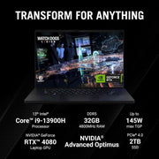 ASUS ROG ZEPHYRUS M16 2023 GU604VZ - NM050WS LAPTOP (13TH GEN CORE I9/ 32GB/ 1TB SSD/ WIN11 / 12GB GRAPH) - SWIFT PERIPHERALS90NR0BK3-M003N0