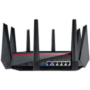 ASUS RT - AC5300 Tri - Band Gigabit WiFi Gaming Router with MU - MIMO, AiProtection and AiMesh - SWIFT PERIPHERALSASUS-RT-AC5300