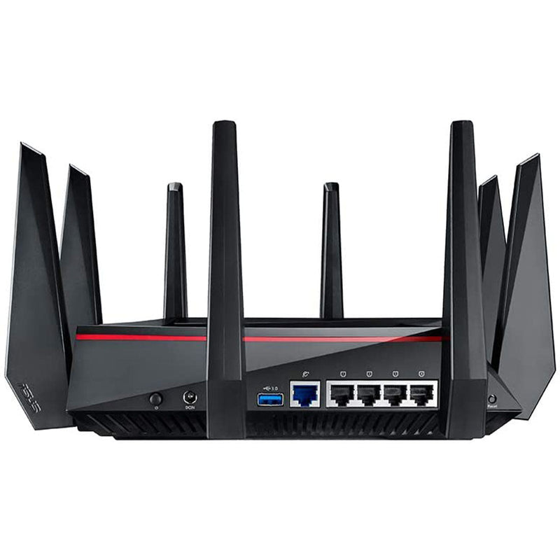 ASUS RT - AC5300 Tri - Band Gigabit WiFi Gaming Router with MU - MIMO, AiProtection and AiMesh - SWIFT PERIPHERALSASUS-RT-AC5300