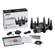 ASUS RT - AC5300 Tri - Band Gigabit WiFi Gaming Router with MU - MIMO, AiProtection and AiMesh - SWIFT PERIPHERALSASUS-RT-AC5300