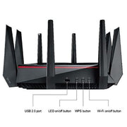 ASUS RT - AC5300 Tri - Band Gigabit WiFi Gaming Router with MU - MIMO, AiProtection and AiMesh - SWIFT PERIPHERALSASUS-RT-AC5300