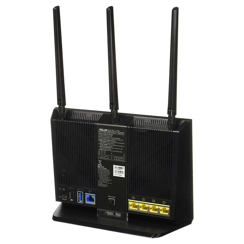 ASUS RT - AC68U (Pack of 2) AC1900 Dual Band Gigabit WiFi Router with AiMesh and AiProtection support - SWIFT PERIPHERALSRT-AC68U-2PK