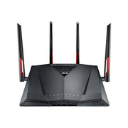 ASUS RT - AC88U AC3100 Dual Band Gigabit WiFi Gaming Router with MU - MIMO, AiProtection and AiMesh - SWIFT PERIPHERALSRT-AC88U