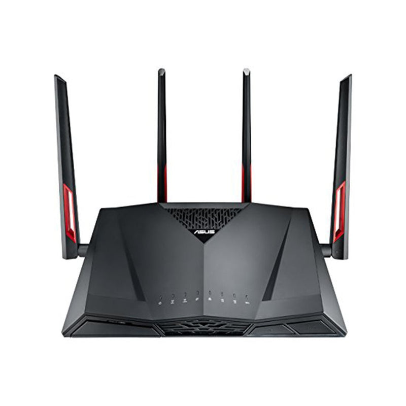 ASUS RT - AC88U AC3100 Dual Band Gigabit WiFi Gaming Router with MU - MIMO, AiProtection and AiMesh - SWIFT PERIPHERALSRT-AC88U