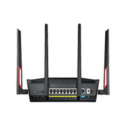 ASUS RT - AC88U AC3100 Dual Band Gigabit WiFi Gaming Router with MU - MIMO, AiProtection and AiMesh - SWIFT PERIPHERALSRT-AC88U