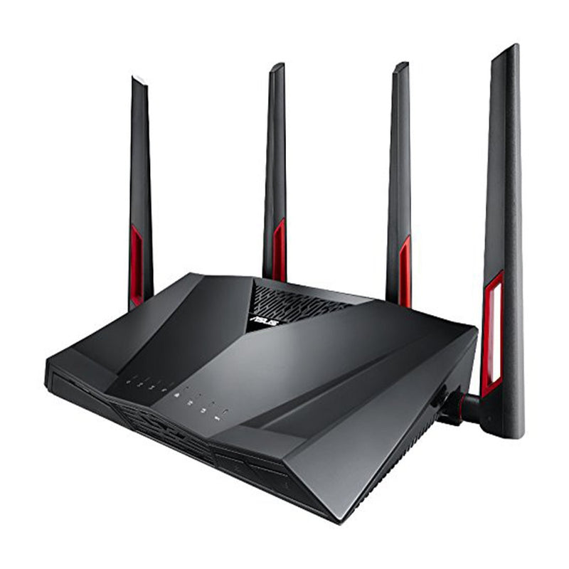 ASUS RT - AC88U AC3100 Dual Band Gigabit WiFi Gaming Router with MU - MIMO, AiProtection and AiMesh - SWIFT PERIPHERALSRT-AC88U
