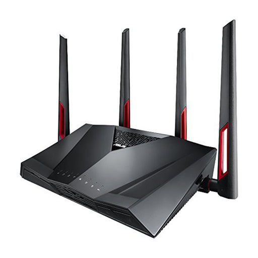 ASUS RT - AC88U AC3100 Dual Band Gigabit WiFi Gaming Router with MU - MIMO, AiProtection and AiMesh - SWIFT PERIPHERALSRT-AC88U