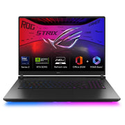ASUS SCAR 18 INTEL ARL HX CORE ULTRA 9/RTX5090 24GB/DDR5 32GB + 32GB/2TB PCIE G4 (PERFORMANCE)/18.0 WQXGA ANTI - GLARE NON - TOUCH,1200NITS(HDR)(2000 ZONE),IPS,ACR - NB(SA)/BACKLIT CHICLET KEYBOARD PER - KEY RGB WITH COPILOT KEY/90WHRS, 4S1P, 4 - CELL LI - ION/BLACK - SWIFT PERIPHERALS90NR0LF1-M00910