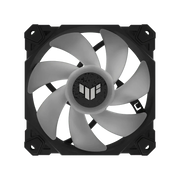 ASUS TF120 ARGB 120MM CABINET FAN TRIPLE PACK WITH ARGB CONTROLLER BLACK - SWIFT PERIPHERALS1085565