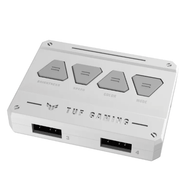 ASUS TF120 ARGB 120MM CABINET FAN TRIPLE PACK WITH ARGB CONTROLLER WHITE - SWIFT PERIPHERALS1085566