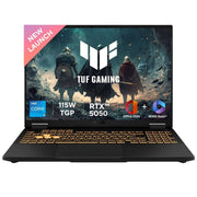 ASUS TUF F16 FX608JH - RV057WS [CI5 - 13450HX/16GB/1TB SSD/WIN11 HOME+MS24/16.0"/8GB - RTX5050 GRAPHICS/1 YEAR(S)/GREY] - SWIFT PERIPHERALS1094425