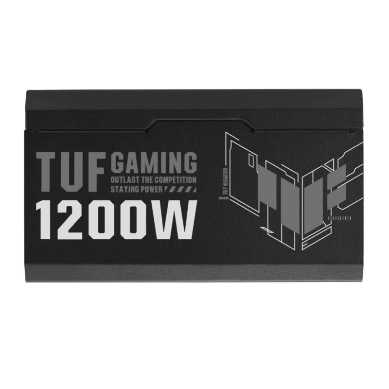 ASUS TUF Gaming 1200W 80 Plus Gold Full Modular CPU Power Supply - SWIFT PERIPHERALS90YE00S0-B0IA00