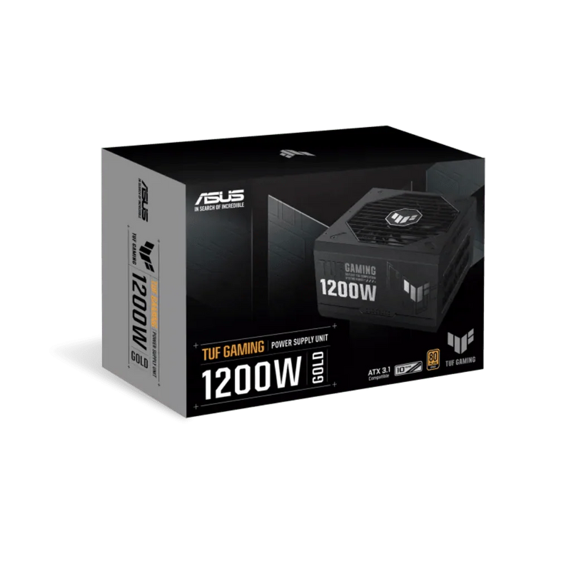 ASUS TUF Gaming 1200W 80 Plus Gold Full Modular CPU Power Supply - SWIFT PERIPHERALS90YE00S0-B0IA00