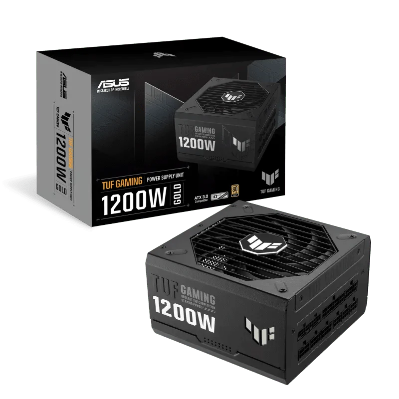ASUS TUF GAMING 1200W 80 PLUS GOLD FULLY MODULAR POWER SUPPLY - SWIFT PERIPHERALS1093770