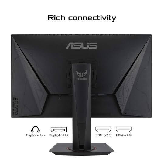 ASUS TUF GAMING 27 INCH VG279QM IPS FHD HDR 400 G - SYNC UPTO 280HZ MONITOR - SWIFT PERIPHERALS101111