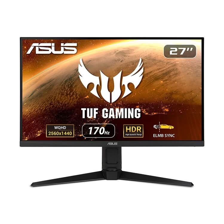ASUS TUF GAMING 27 INCH VG27AQL1A WQHD IPS 165HZ G - SYNC GAMING MONITOR - SWIFT PERIPHERALS101112