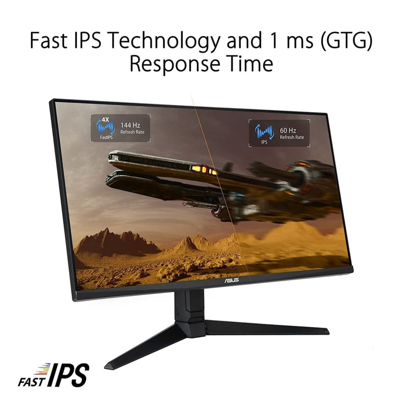 ASUS TUF GAMING 28 INCH VG28UQL1A UHD IPS 144HZ GAMING MONITOR WITH HEIGHT ADJUSTMENT - SWIFT PERIPHERALS106302
