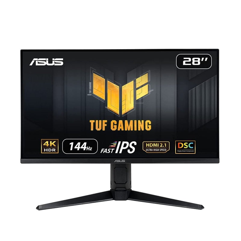 ASUS TUF GAMING 28 INCH VG28UQL1A UHD IPS 144HZ GAMING MONITOR WITH HEIGHT ADJUSTMENT - SWIFT PERIPHERALS106302