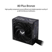 ASUS TUF Gaming 650W Non - Modular 80 Plus Bronze SMPS Power Supply - SWIFT PERIPHERALS90YE00D1-B0IA00